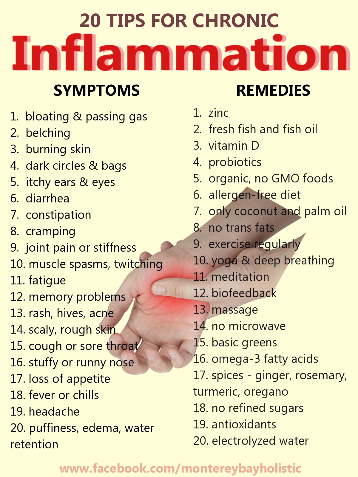 What are some foods that reduce inflammation?