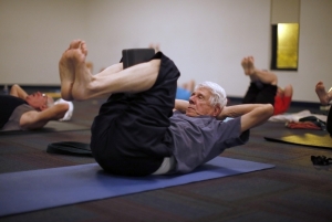 yoga older man