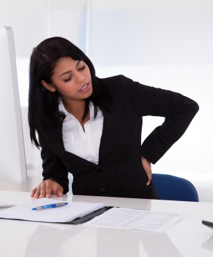 back pain- woman